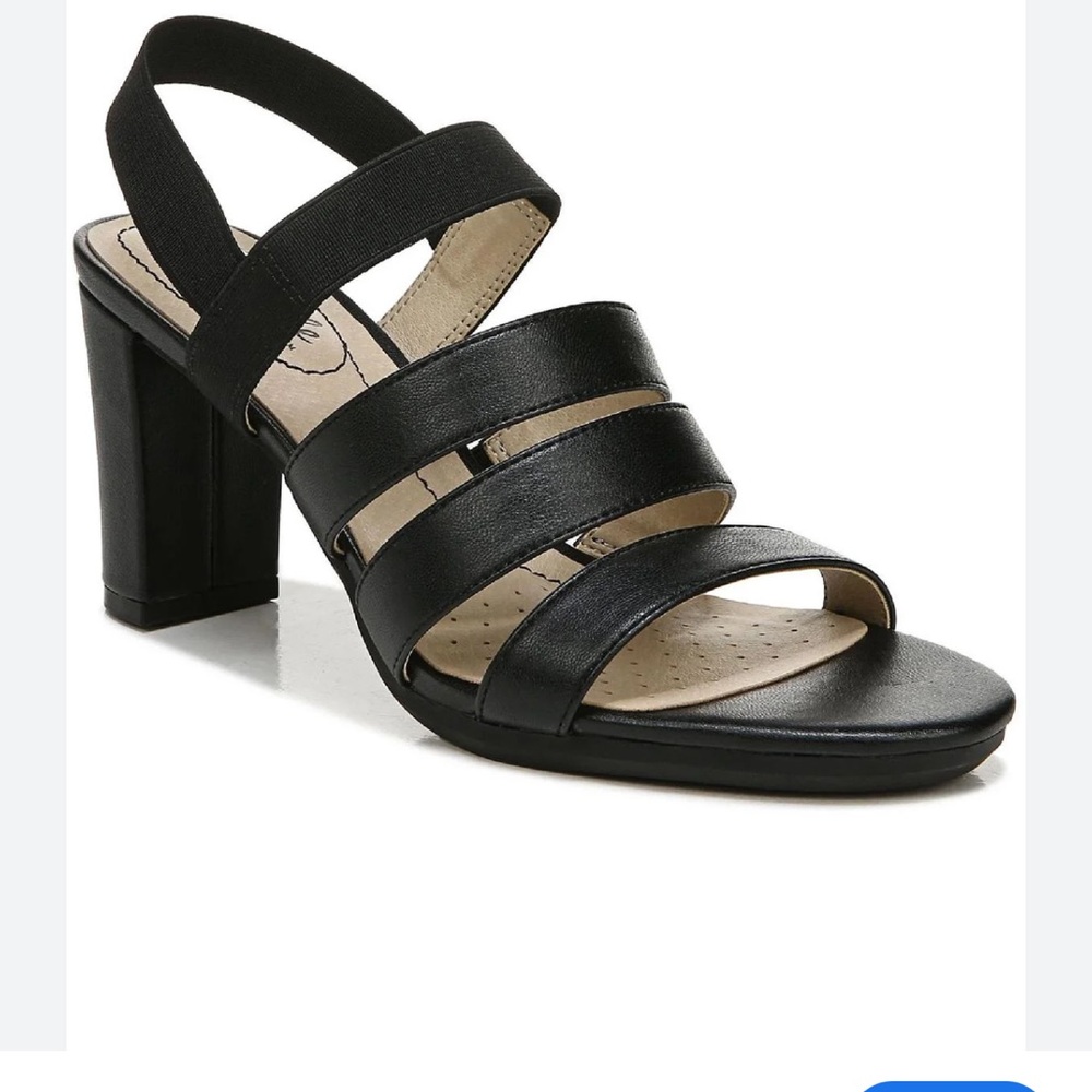 Brand New Lifestride Artist Strappy Sandal in Black Sizeโ 12